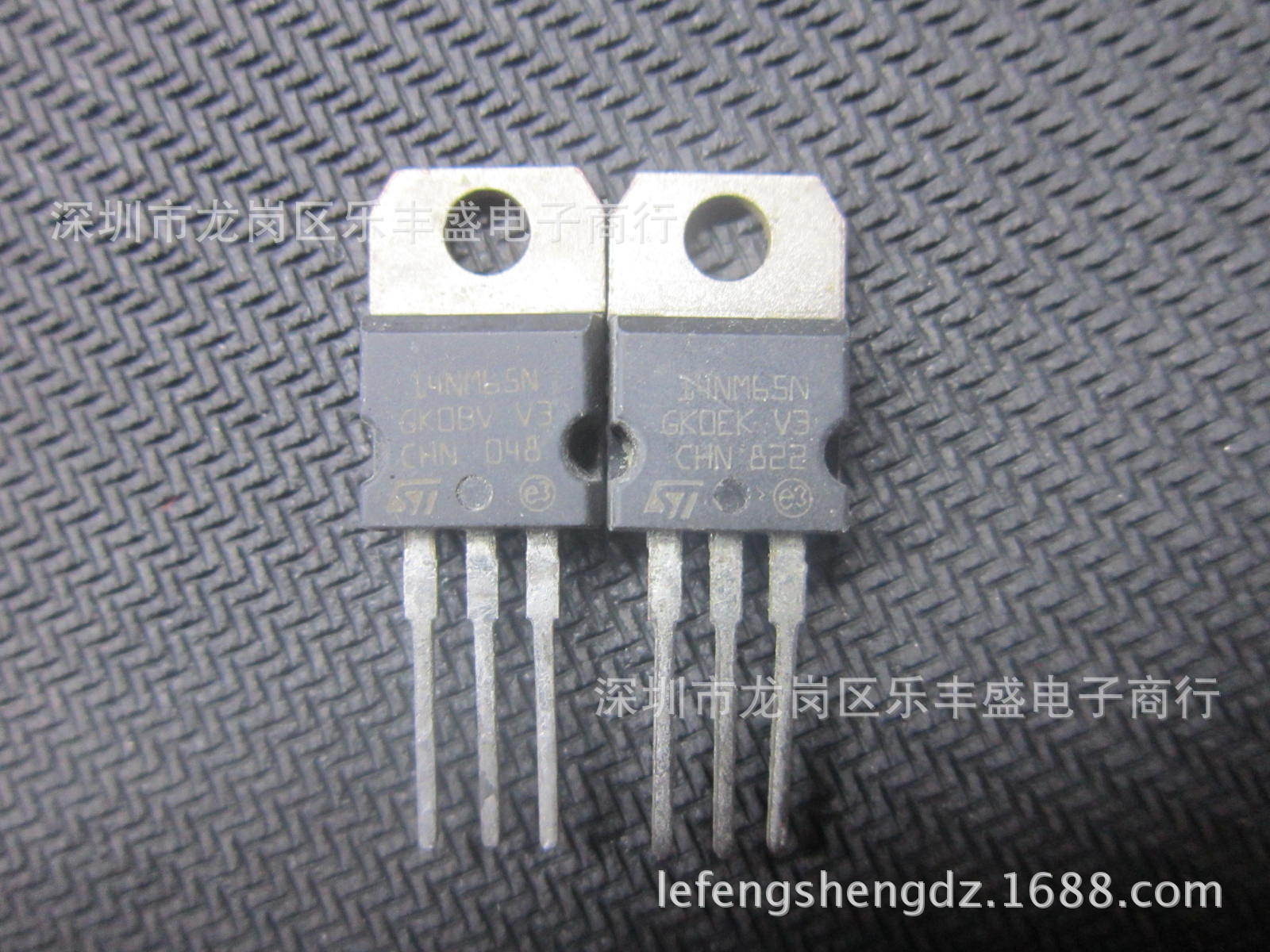 14NM65N STF14NM65N 拆机 TO-220 N通道MOS 12A 650V