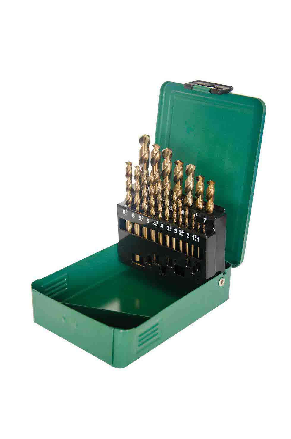 52819 19件套直柄含钴麻花钻