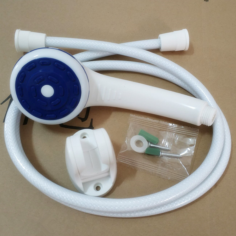 電熱水器配件淋浴手持花灑噴頭軟管套裝塑料家庭通用