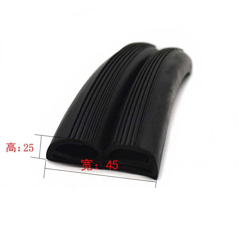 e型冷库门密封条 u形条冷库门 烤箱蒸柜门封耐高温胶条