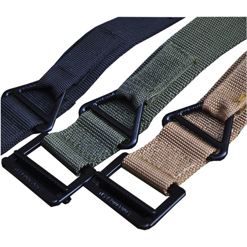 HanYe Factory Direct Outdoor Tactical Belt CQB Men's Canvas Waist Belt Parachute Nylon Waist Belt Hot Sale
