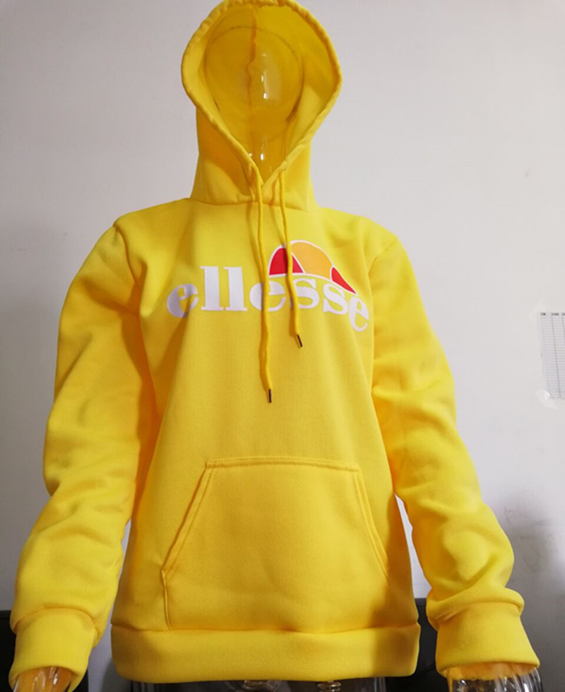 ellesse yellow hoodie