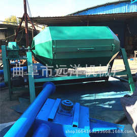 PU胶六角研磨抛光机 金属五金配件去锈六角滚筒式抛光机图片