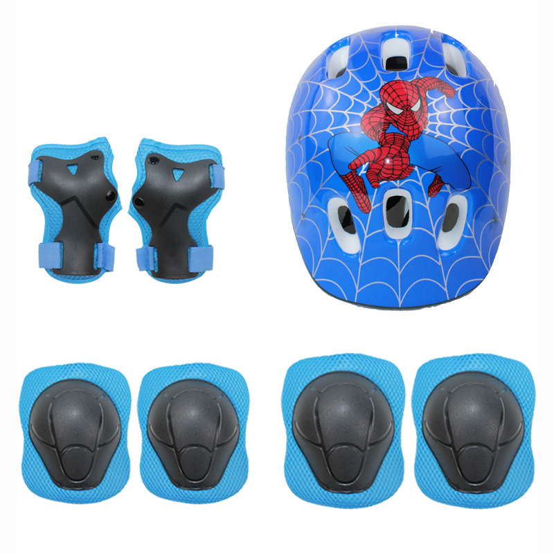 Manufactor Direct selling Child Cartoon children protective clothing Helmet suit Skating balance push bike Protective gear 7