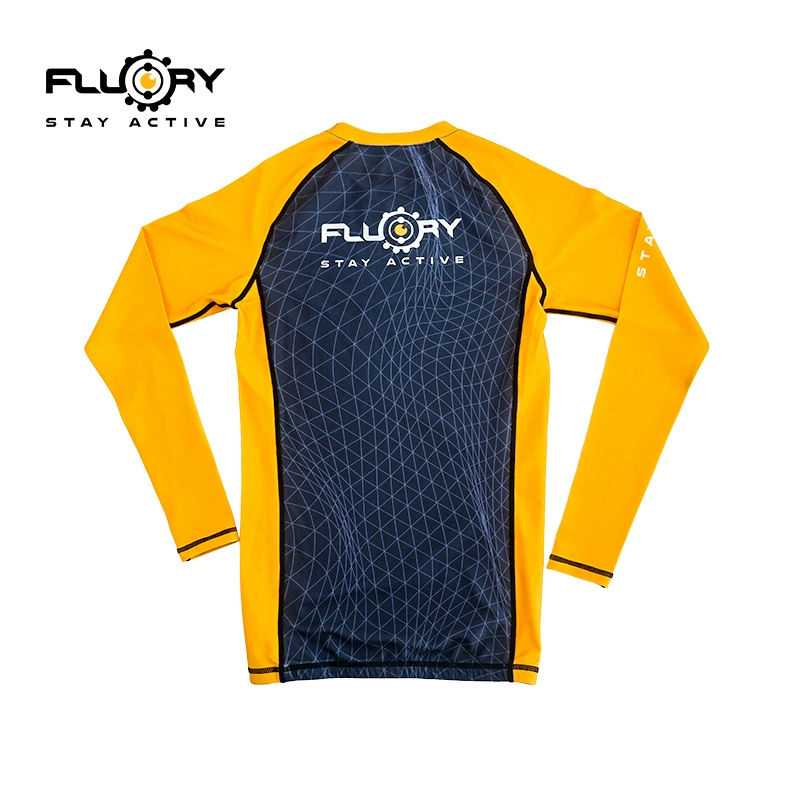 Флори Fire Blood Brazil Jiu-Jitsu одежда против изнашивания длинный рукав фитнес футболка MMA Muay Thai Muay Thai скорость сухой тело одежда для мужчин и женщин