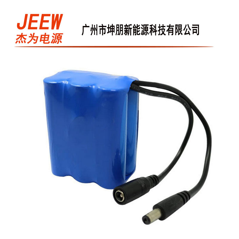 11.1V/12.6V太阳能小系统锂电池组 4400mah 太阳能路灯/电机