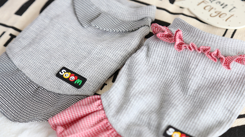 华夫格子学生装