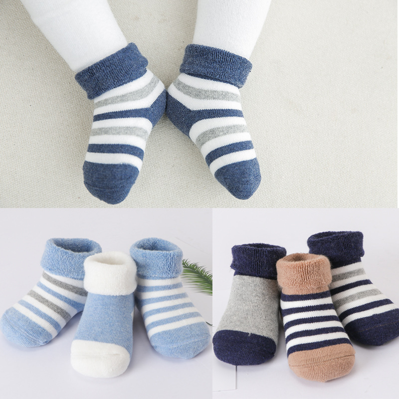 [3 pairs of shipping] baby socks autumn...