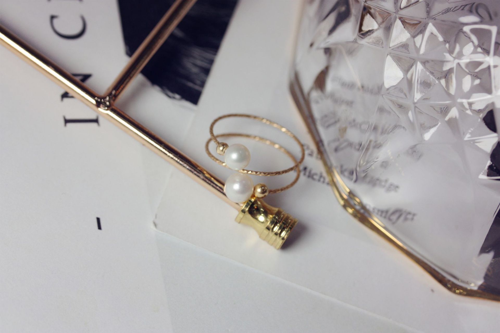 Süßwasserperlen-Detail