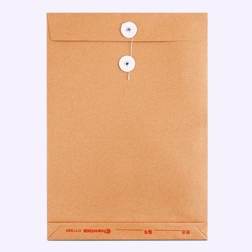 Chuangyi thickened kraft paper file bag file bag a4 office information storage bag large capacity bidding document bag