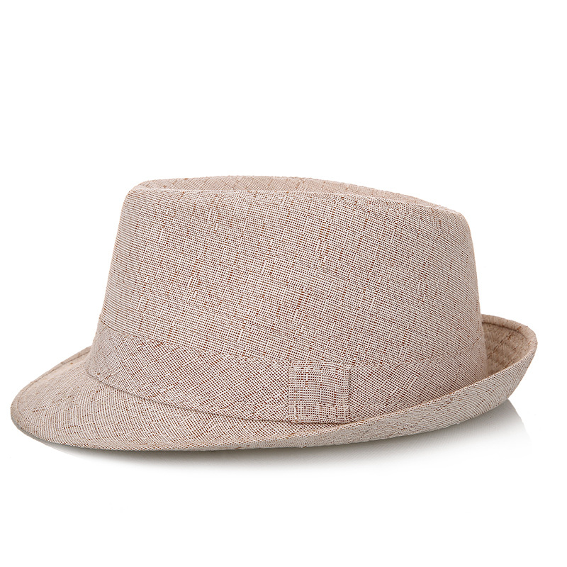 Sombrero primavera y verano estilo coreano nuevo Lino bombín sombrero protección solar al aire libre sol sombrero bolsa pelo superior Venta caliente entrega de una sola pieza