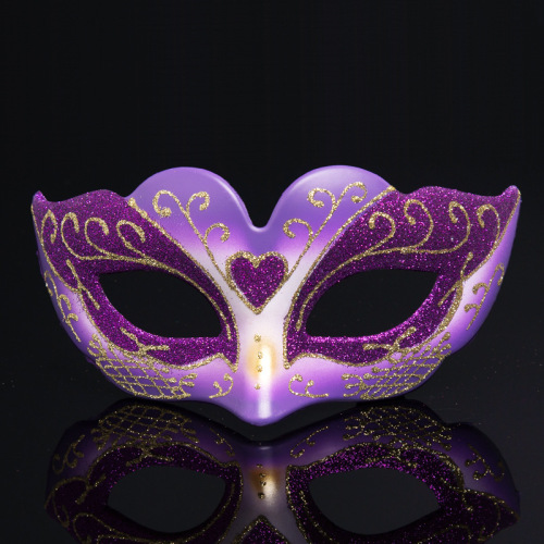 Manufacturer Direct Supply New European and American Halloween Half Face Children's Performance Festival Party Children's Ball Mask 