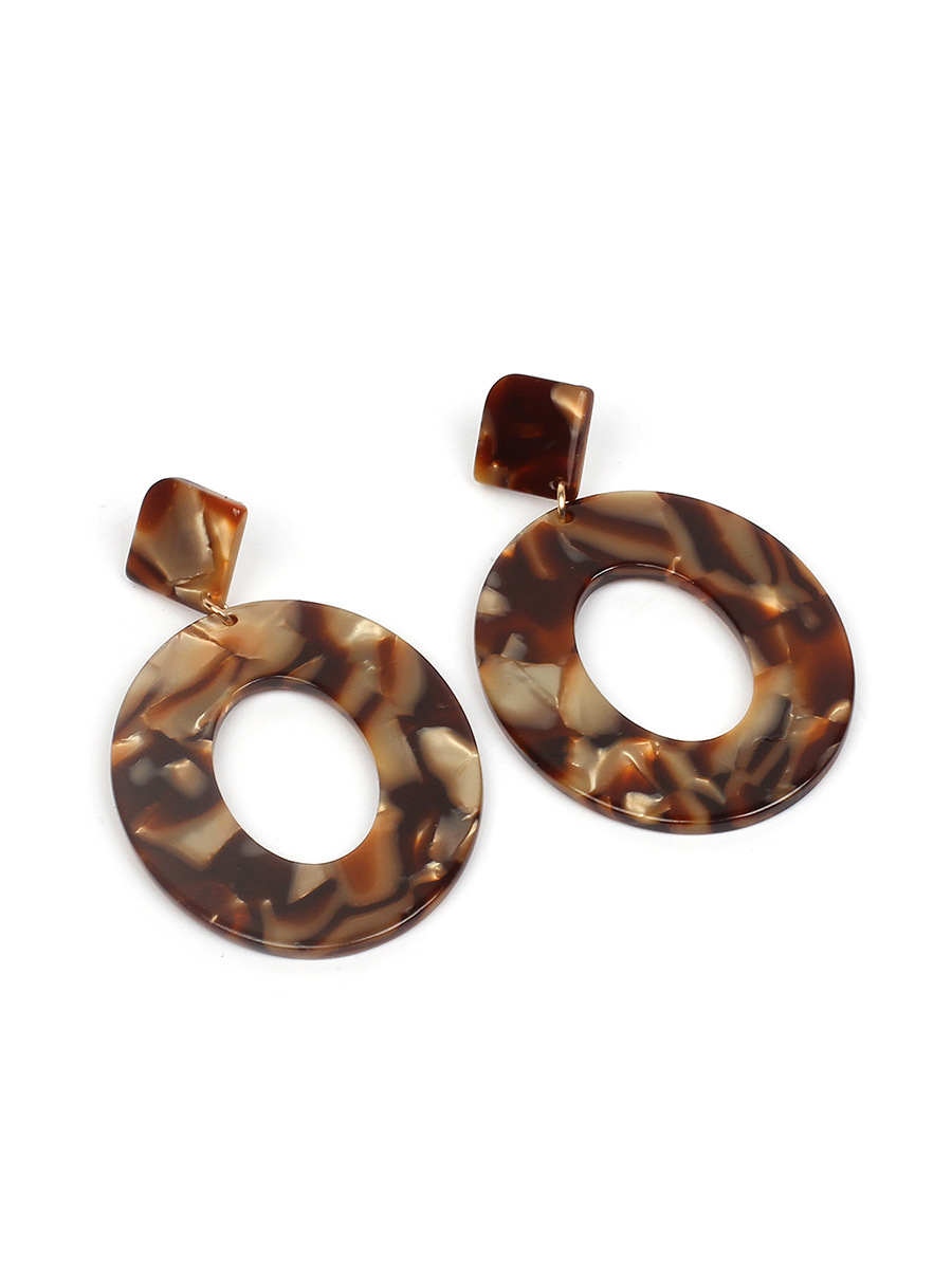 Fashion New Acetate Plate Geometric Earrings For Women Hot-saling Wholesale display picture 6