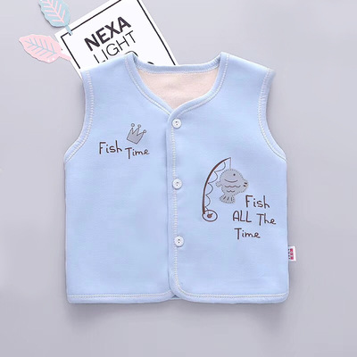 new pattern Infants thickening Vest Spring and autumn season baby keep warm vest children Vest men and women baby Manufactor Direct selling