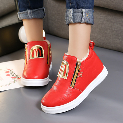 儿童短靴2019春秋新款时尚韩版女童休闲马丁靴中大童运动鞋公主鞋|ru