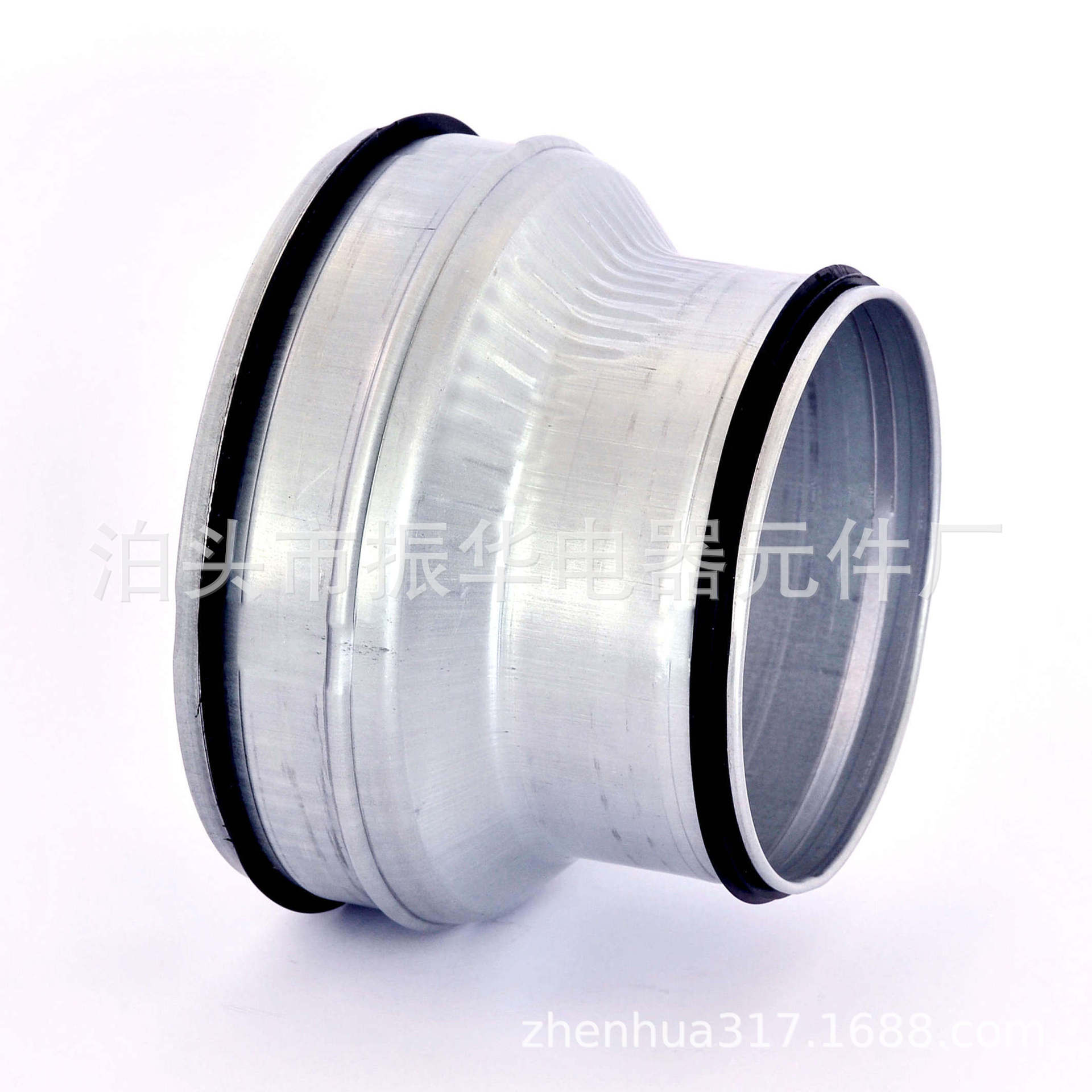 环保设备配件45度弯头镀锌板白铁皮通风管道配套90度螺旋风管弯头