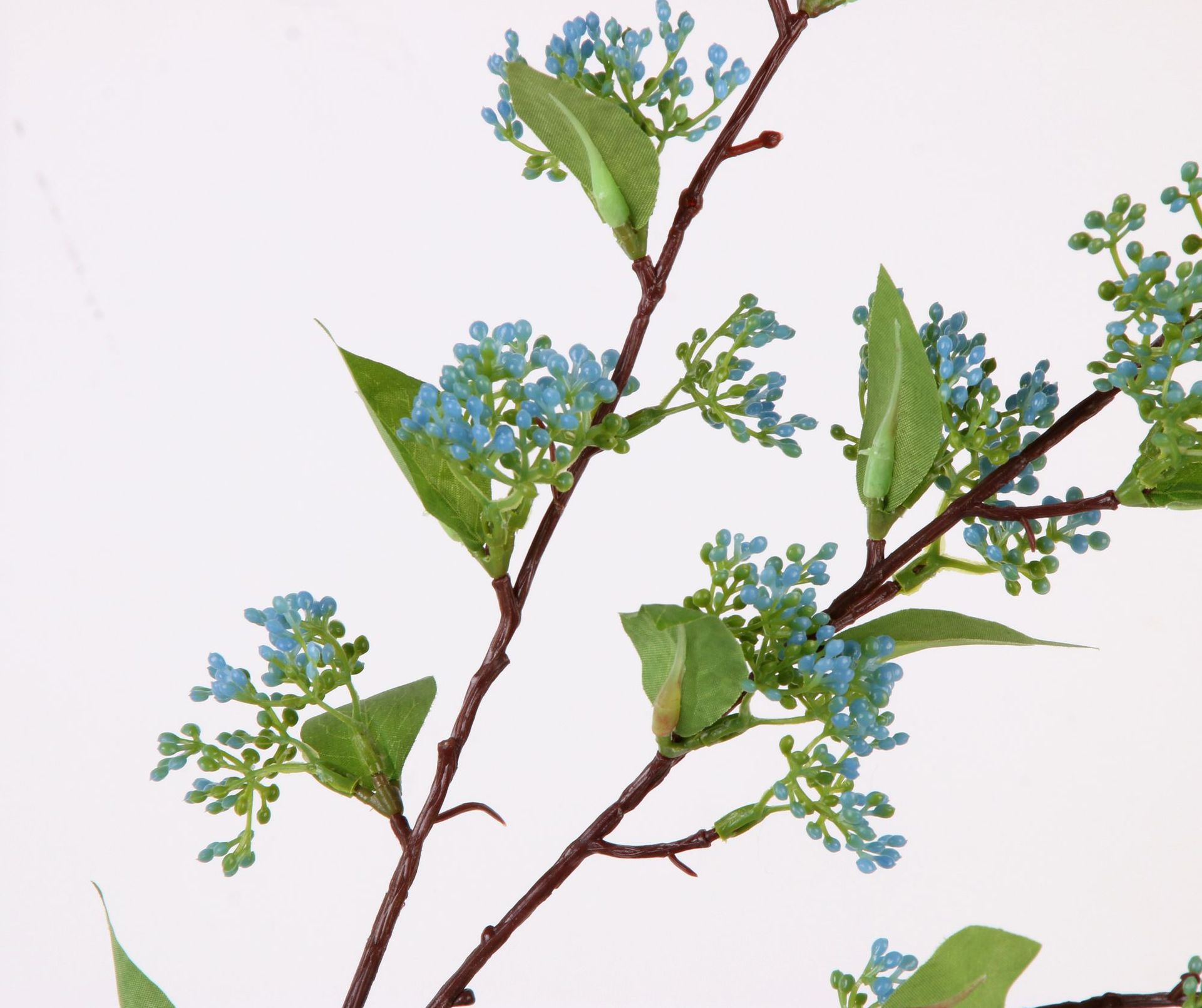 2020 76cm Simulation Single Branch 3 Fork Pearl Fruit Artificial Plants