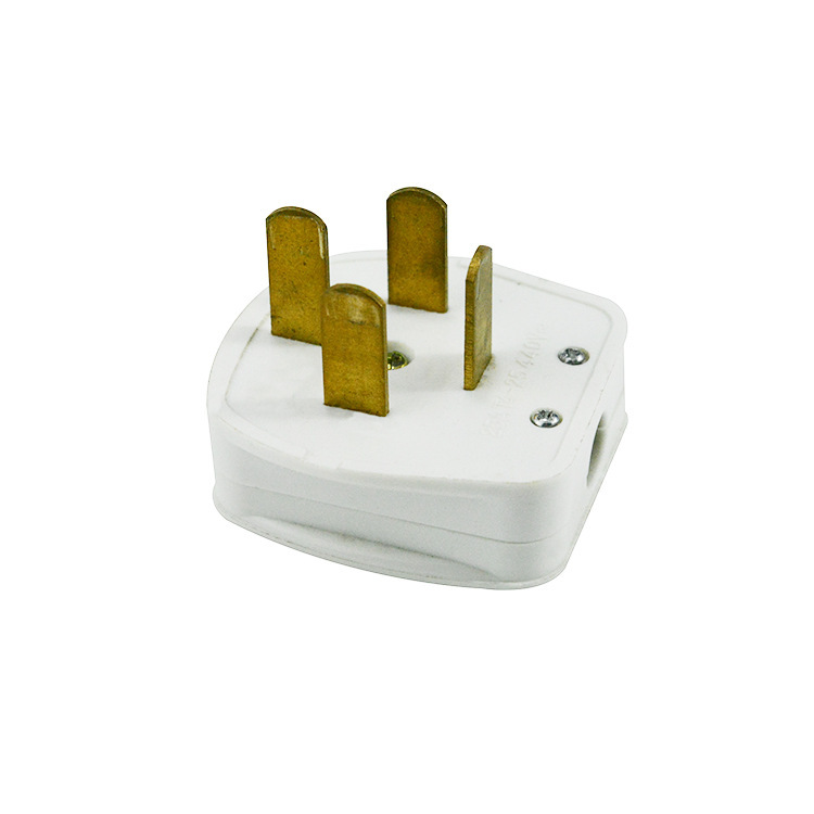 白色明装三相四线插头插座   配电箱插头插座