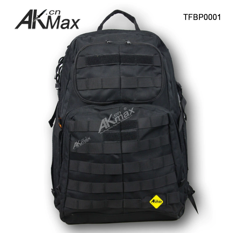 Small backpack outside climbing