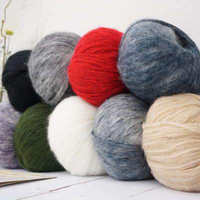 Code Siegel Autumn and winter Hand-knitted Wool Thin rods Scarf Line Sections stained sweater coat wholesale