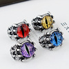 Men's retro ring, fashionable accessory, punk style