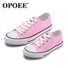 Children's comfortable footwear, white shoes, cloth universal sneakers for leisure for boys, family style