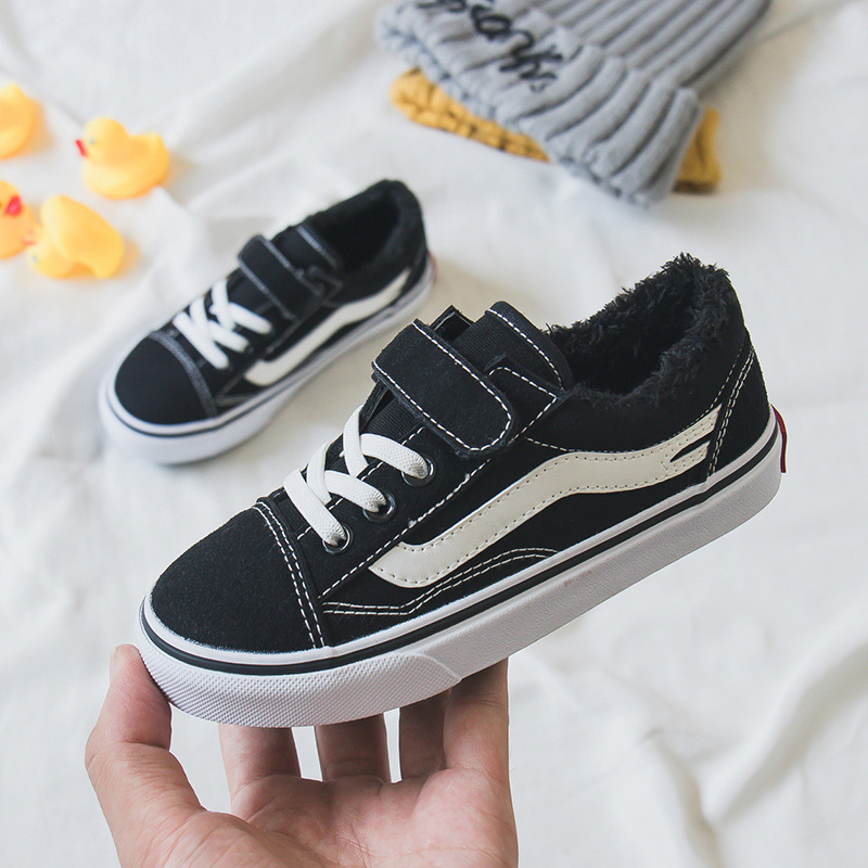 名将  2018冬季新款棉鞋韩版潮鞋男童女童时尚保暖童鞋休闲儿童鞋|ru