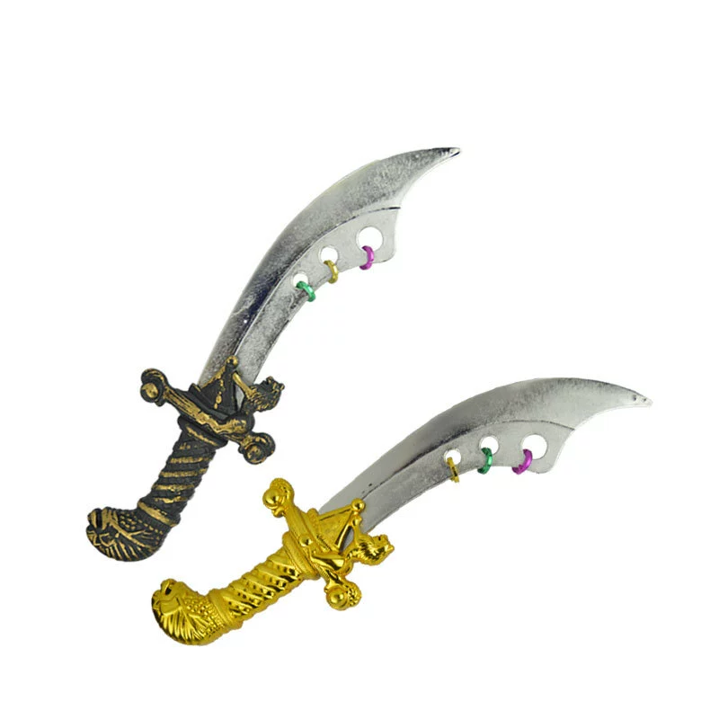 Plastic toy, sword, cutting die, minifigure