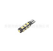 T10扁插,5050smd,led汽车指示灯 示宽牌照灯 13smd，车灯工厂