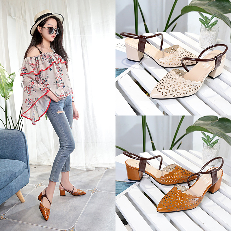 Chaussures été pour femme en Caoutchouc - Ref 3346343 Image 4