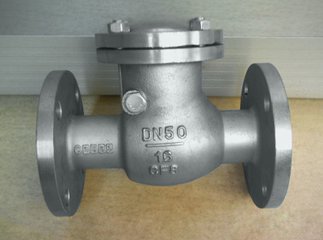 保温夹套旋启式止回阀 不锈钢止回阀304