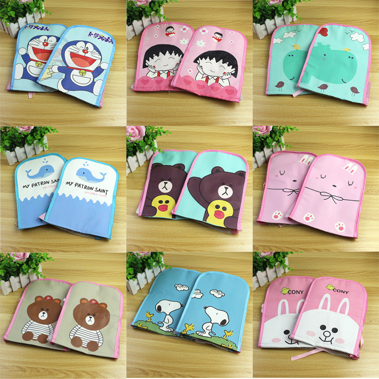 新款夏季电动车防晒把套摩托车遮阳防紫外线防水手套多款卡通可选|ms