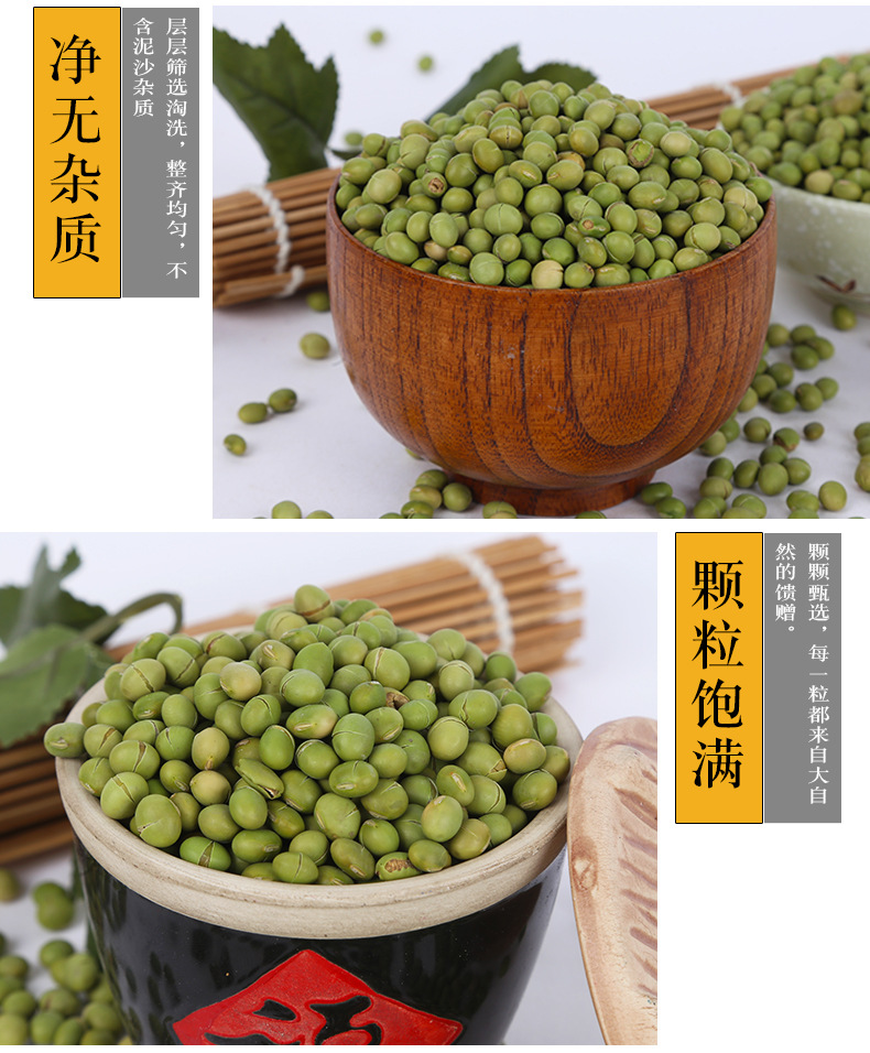 Roasted Green Soybeans Qing Dou Low Temperature Baked Whole Grain Powder Ingredient 50 Jin Bulk Bag in use