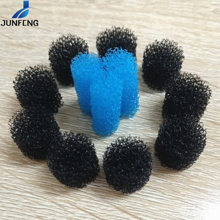 白色过滤海绵柱子高密度 海绵实心 黄色空心过滤打蜡海棉柱子