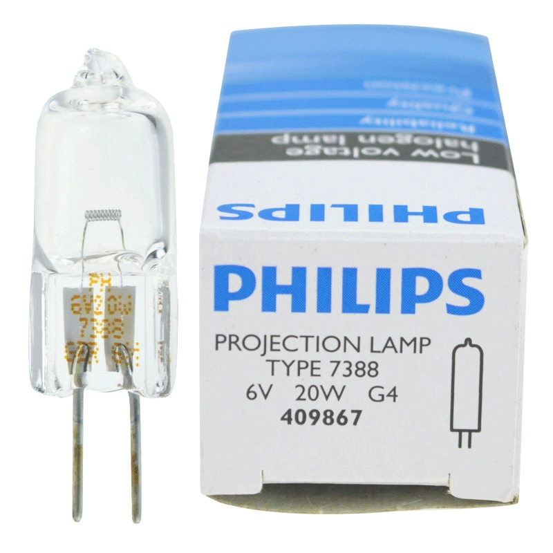 Philips поляризационный микроскоп, галогенная лампа, 6 В, 20 Вт