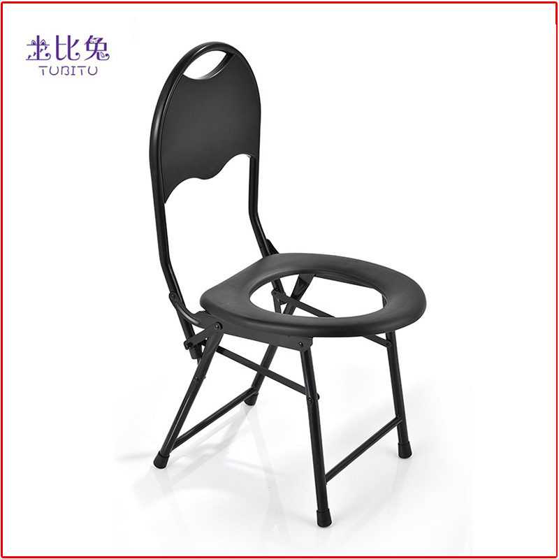 Potty chair fold pregnant woman Aged Hospital closestool Will chair thickening move simple and easy Toilet seat chair Toilet
