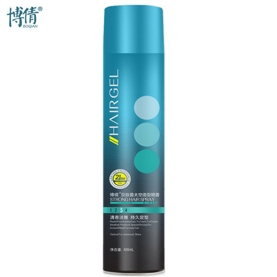 Bo Qian Hair gel Spray Stereotype Strength Lasting Refreshing fragrance Adhesive fluffy Gel water Moisture modelling