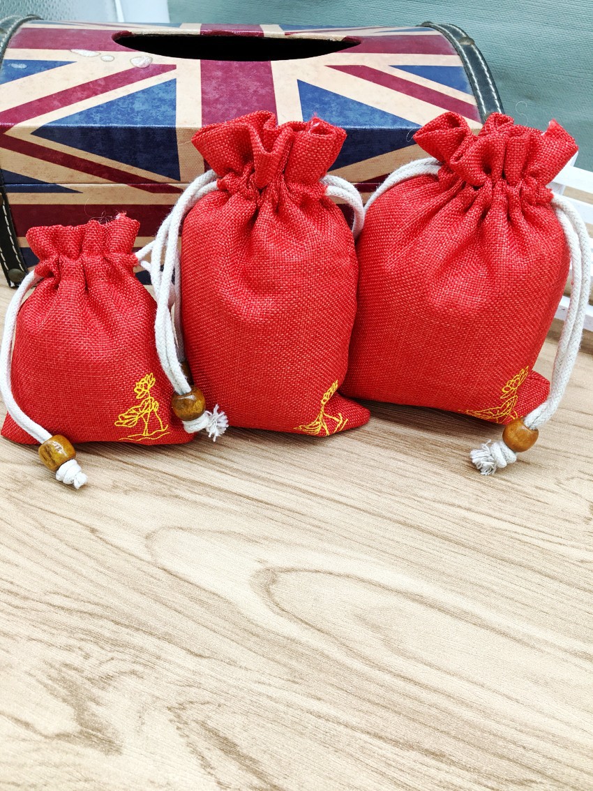 香包香囊空袋子端午节随身驱蚊包青花棉麻布袋