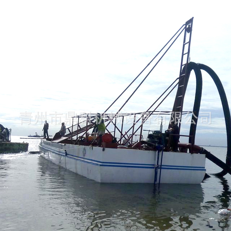 抽沙设备 小型抽沙船 绞吸式抽沙船 抽沙船价格 链斗式挖沙船