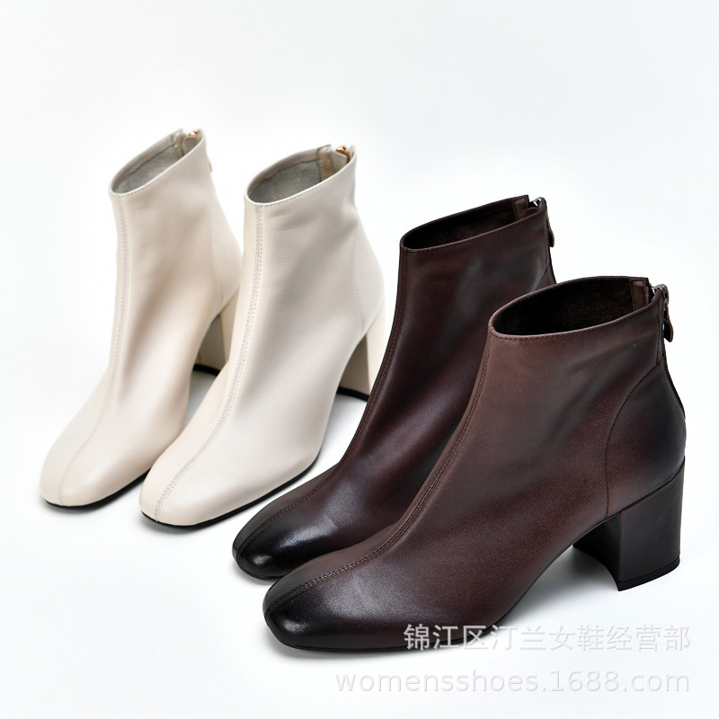 Bottes femme en En cuir - Ref 3355543 Image 10