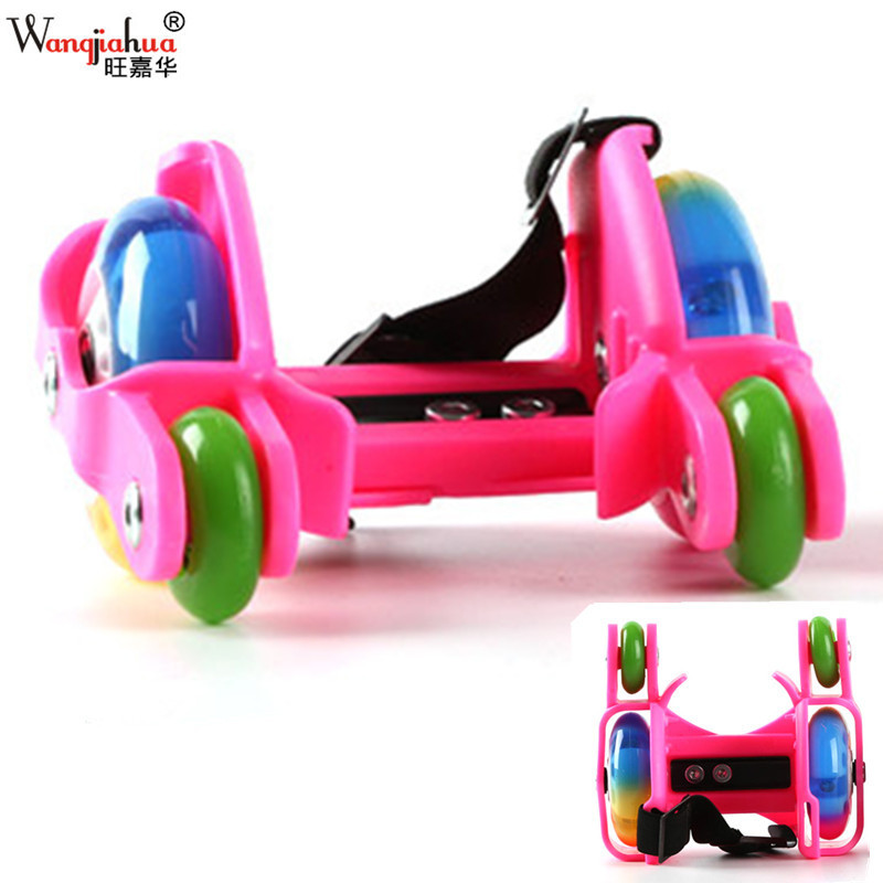 Four-wheel heyday shoes adult children skates flash Wind and Fire skates Speed skates slippery wheels Four-wheel heyday shoes adult children skates flash Wind and Fire skates Speed skates slippery wheels
