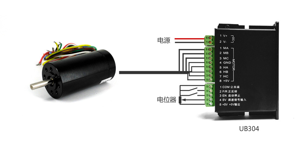 UB304-wiring