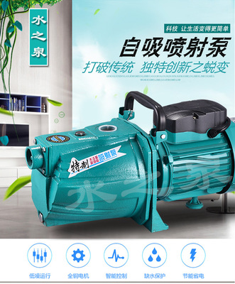 水之泉家用JET-150高楼增压井湖水抽水小型喷泉自吸大头泵喷射泵