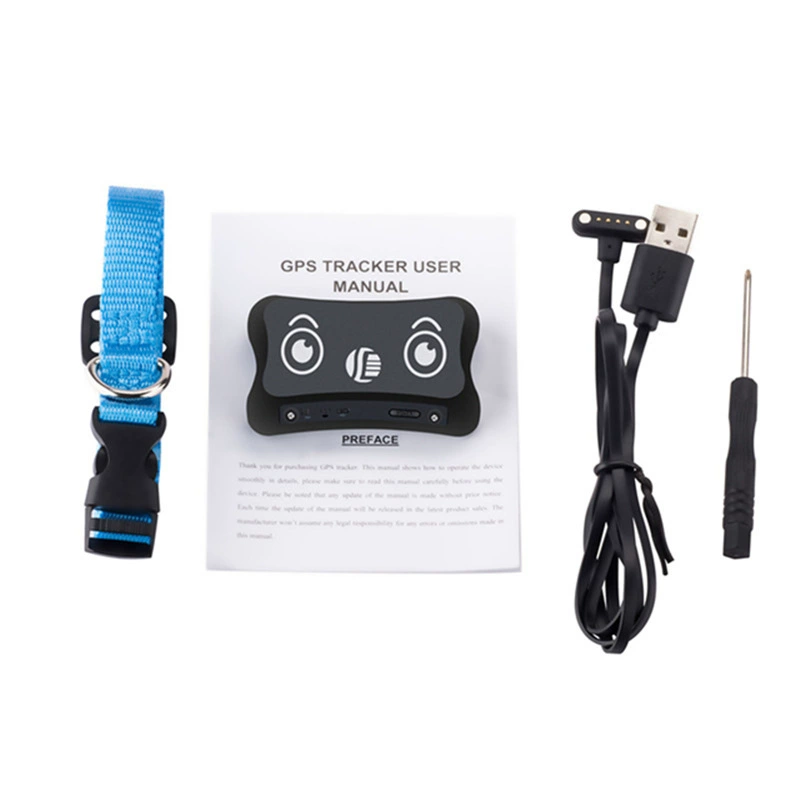 Локатор любимчика отслежыватель любимчика GPS ошейник трекер любимчика Кошка Собака локатор GPS водонепроницаемый