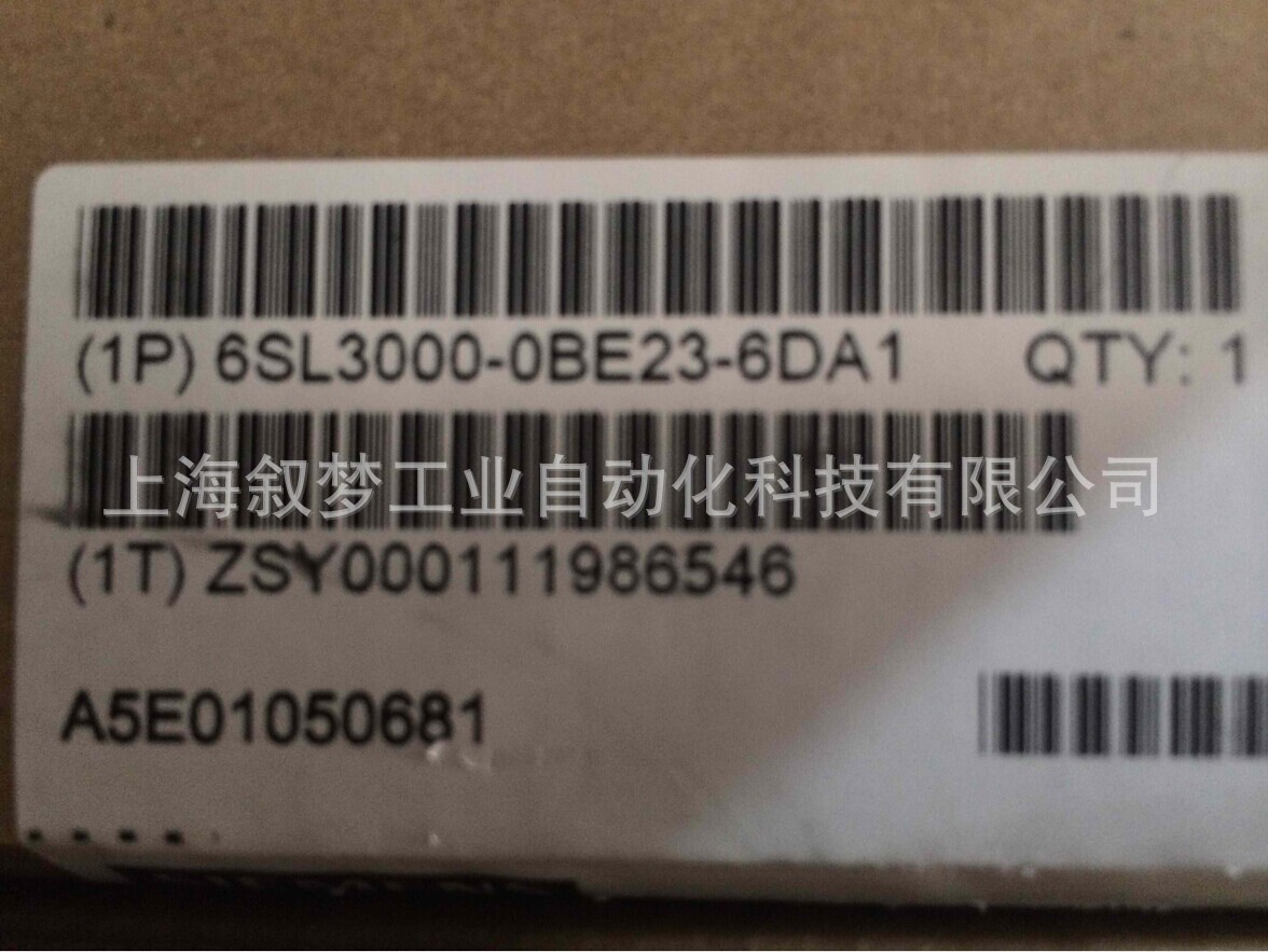 西门子S120系列BLM装机装6SL3000-0BE23-6DA1