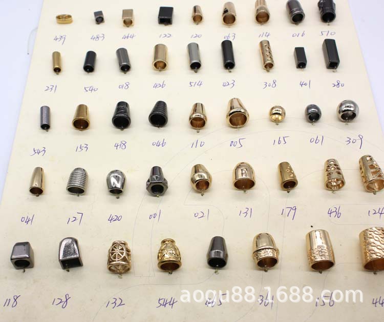 弹簧扣吊钟 合金吊钟 卫衣女装锥形穿绳纽扣 多种规格可来样可做