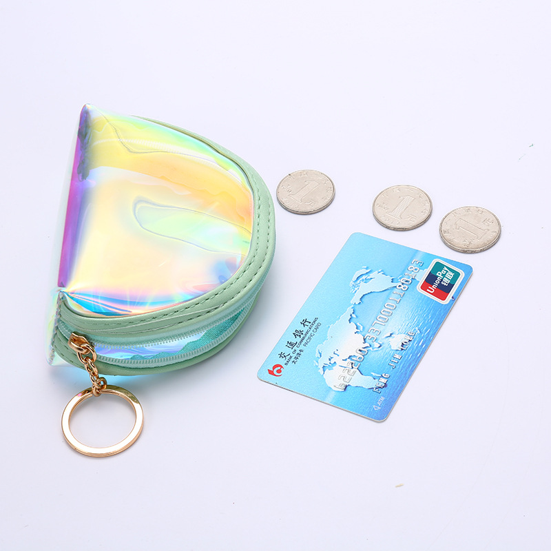New Laser Transparent Shell Cartoon Coin Purse 10*8.5*4 display picture 5