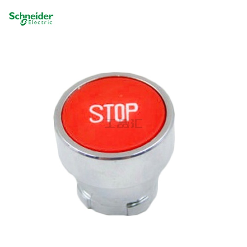 施耐德 国产 XB2B系列复位按钮头(平头,带功能符号)；ZB2BA434C