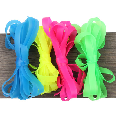 工厂批发橡胶高弹力皮筋扁加宽加厚强拉生活工业橡皮筋纯色系