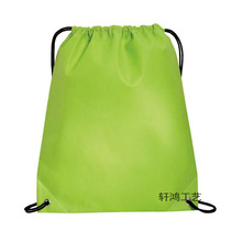 专业定制无纺布培训机构书包 无纺布束口双肩背包 不织布拉绳背袋